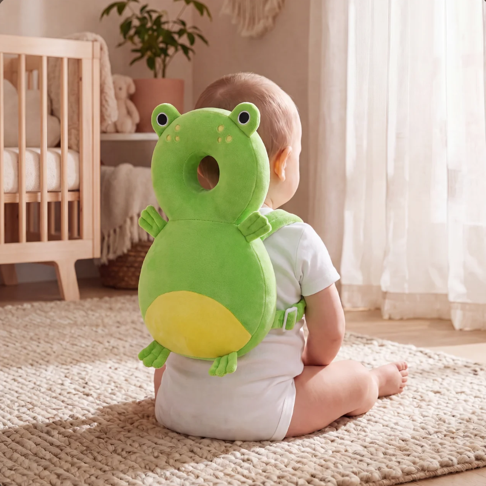 1-3T Toddler Baby Head Protector Safety Pad Cushion Back Prevent Injured Angel Bee Cartoon Security Pillows Protective Headgear