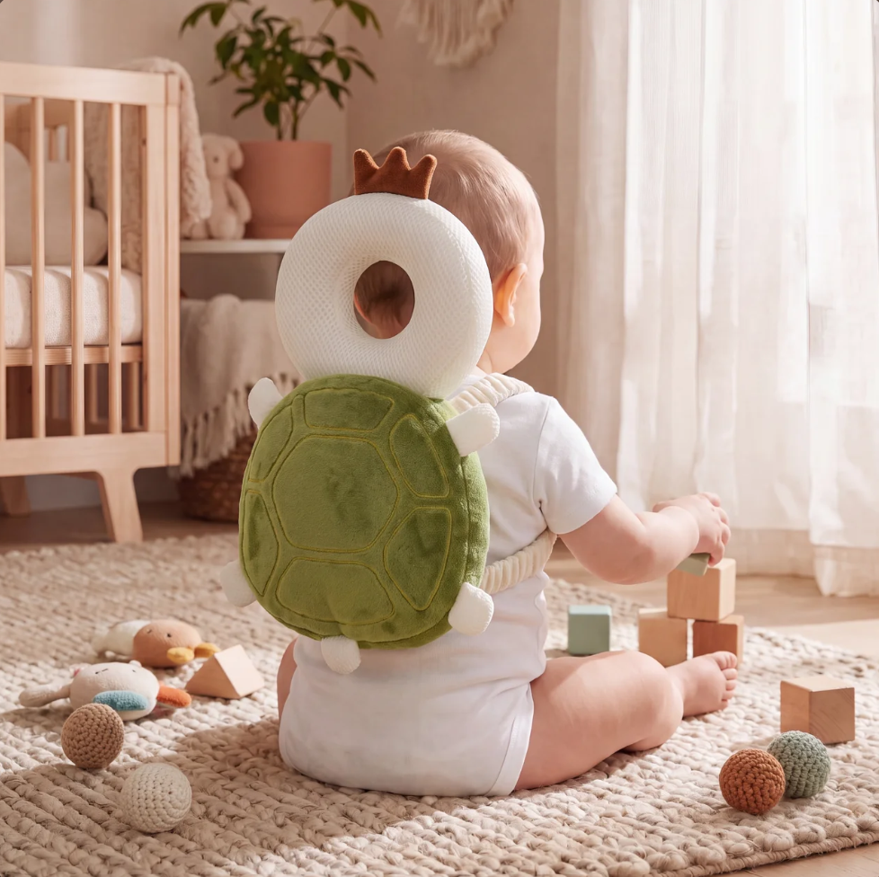 1-3T Toddler Baby Head Protector Safety Pad Cushion Back Prevent Injured Angel Bee Cartoon Security Pillows Protective Headgear